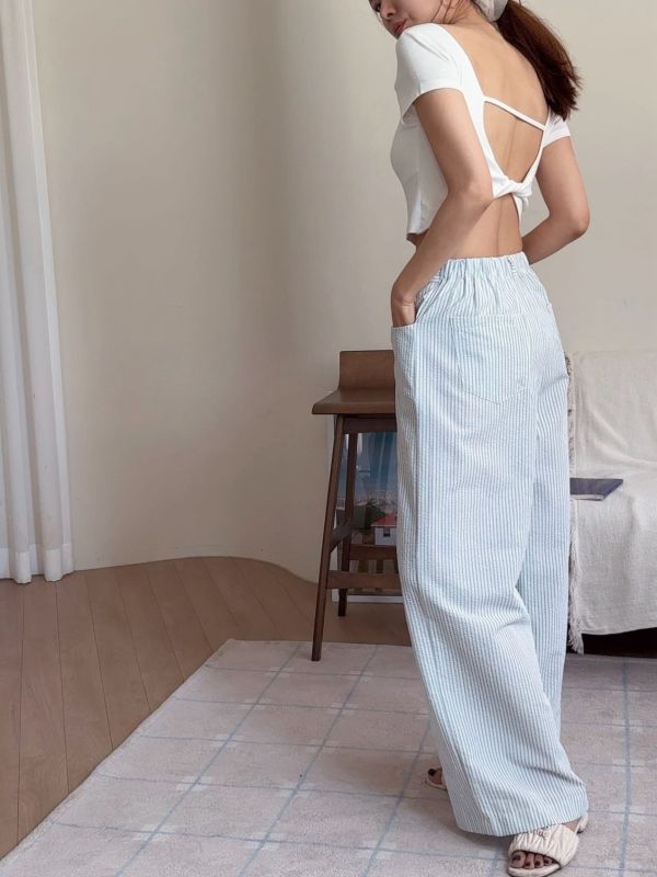 美背小性感彈力bra tee(3色) 