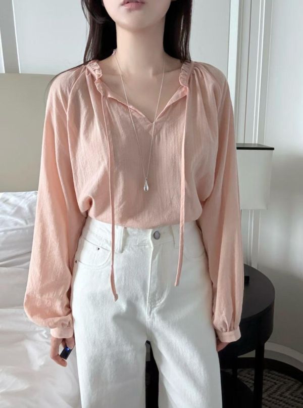 仙氣飄飄-柔美上衣(2色) 