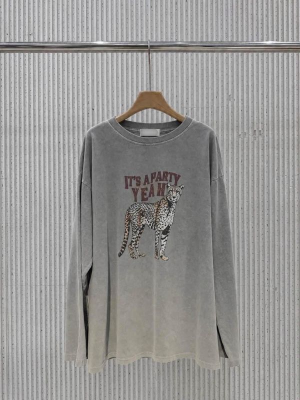 休閒隨性感長版tee(4色) 