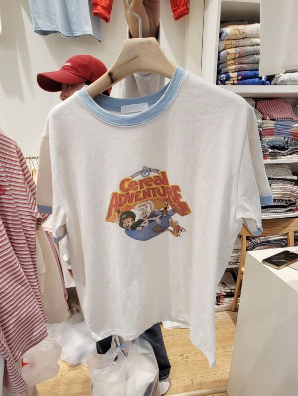 俏皮復古配色tee(4色) 