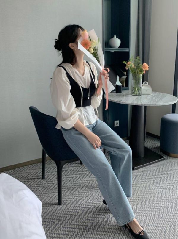 層次穿搭必備款-針織背心(2色) 