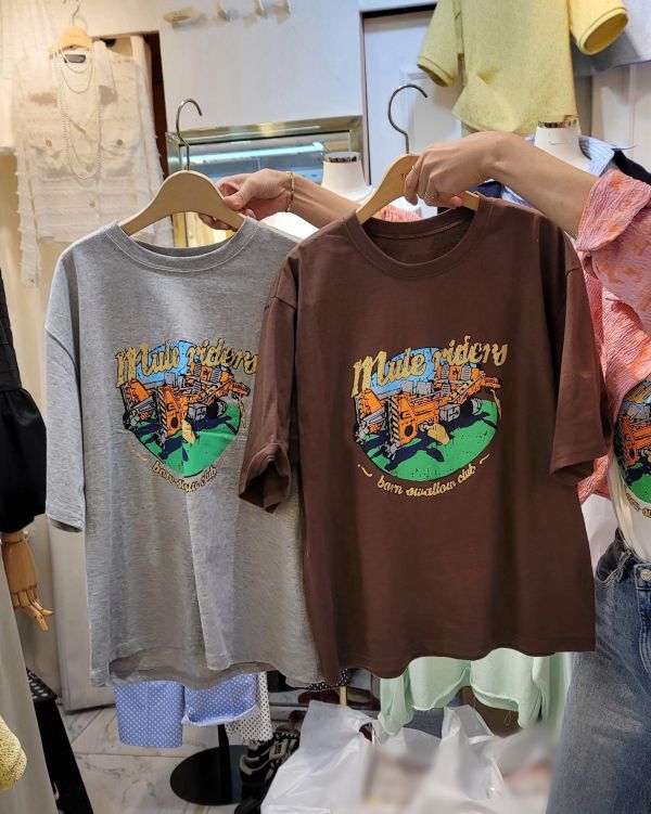 一點復古氣息-圖tee(3色) 