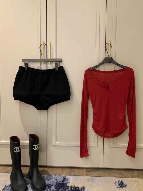 彈性親膚簡約羊毛薄tee(7色) 