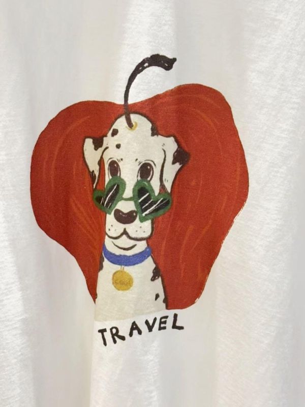 營造隨性感狗狗tee(2色) 