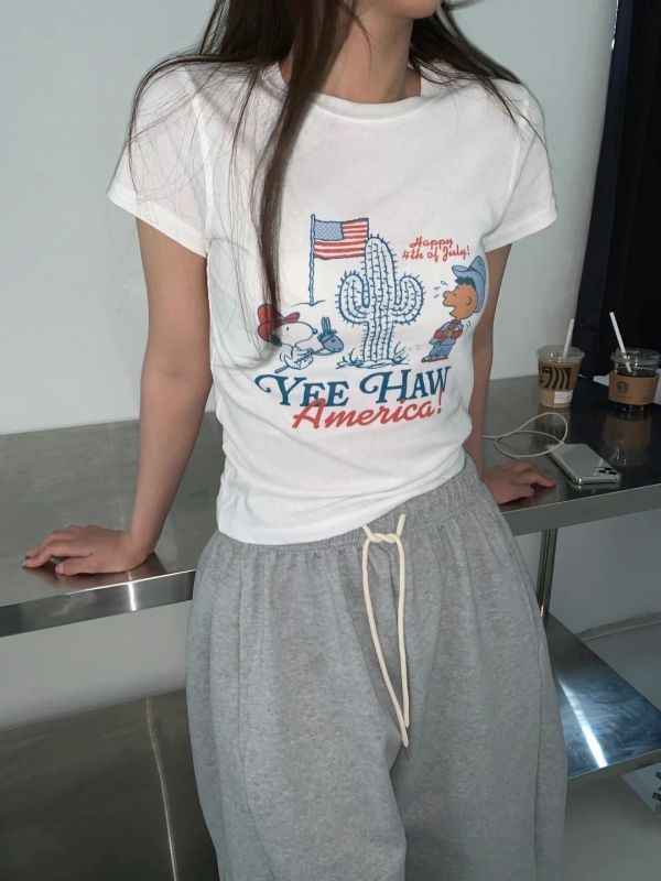 可可愛愛sonny tee(4色) 