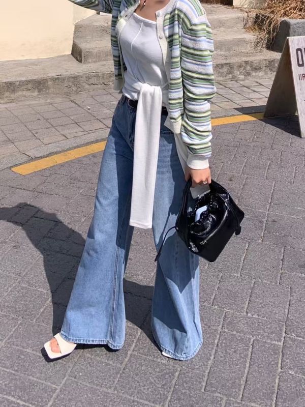 嬌小女生可以完美駕馭的落地褲 
