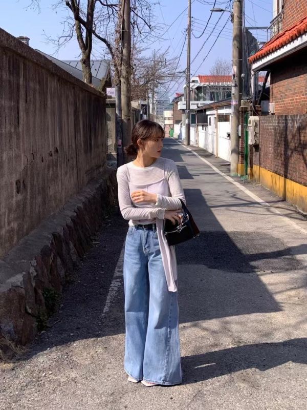 嬌小女生可以完美駕馭的落地褲 