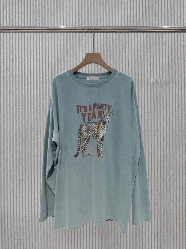 休閒隨性感長版tee(4色) 