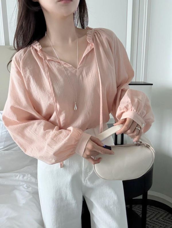 仙氣飄飄-柔美上衣(2色) 