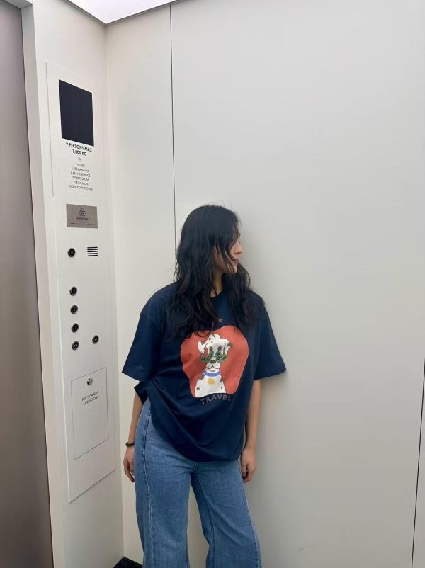 營造隨性感狗狗tee(2色) 