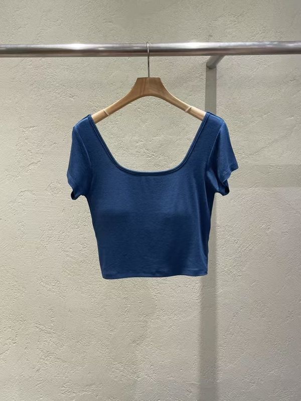 美背小性感彈力bra tee(3色) 