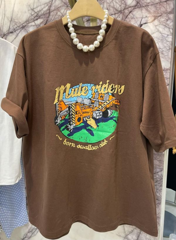 一點復古氣息-圖tee(3色) 