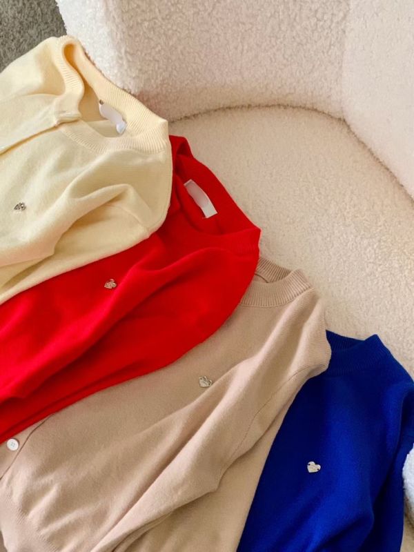 超級超級舒服小愛心針織(4色) 