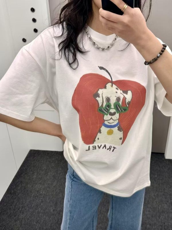 營造隨性感狗狗tee(2色) 