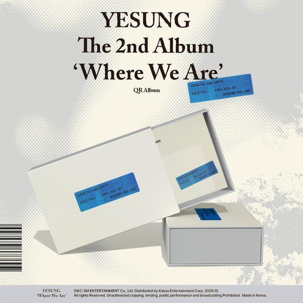 YESUNG The 2nd Album『Where We Are』(僅提供匯款/訂購前請務必詳閱商品說明) 