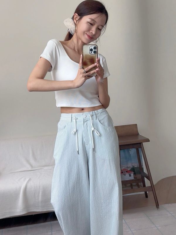美背小性感彈力bra tee(3色) 