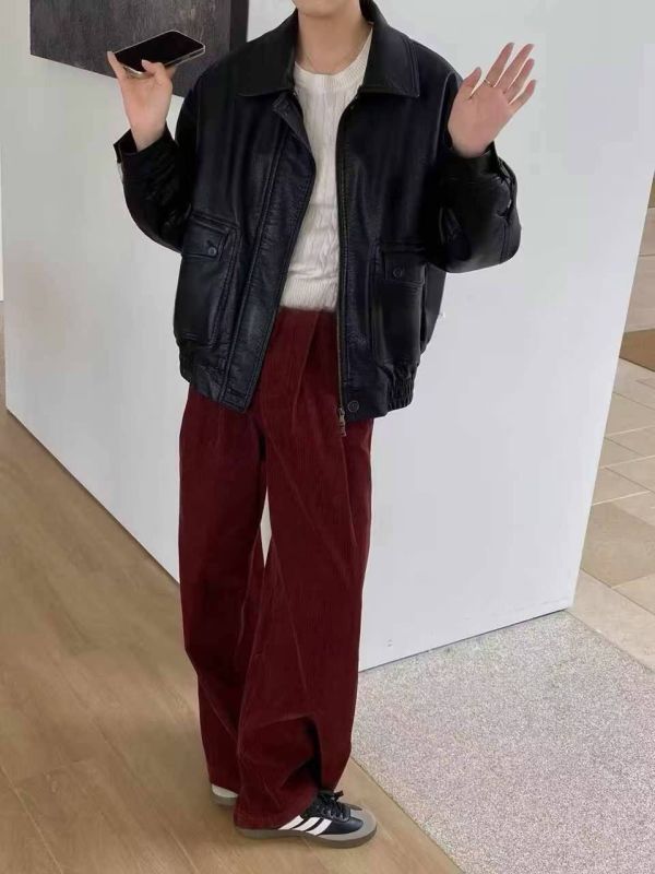 穿出冬日的俐落溫度-毛領皮外套 