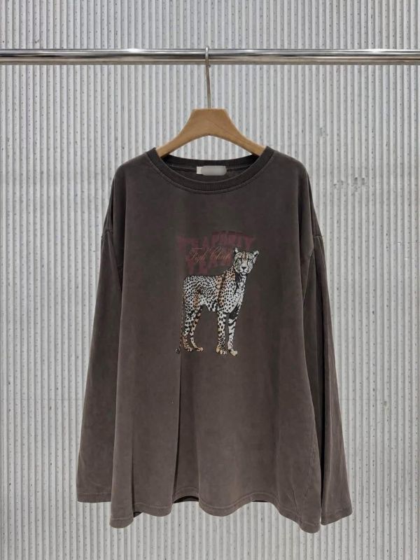 休閒隨性感長版tee(4色) 