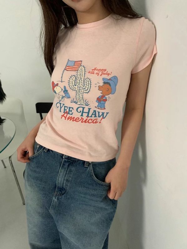 可可愛愛sonny tee(4色) 