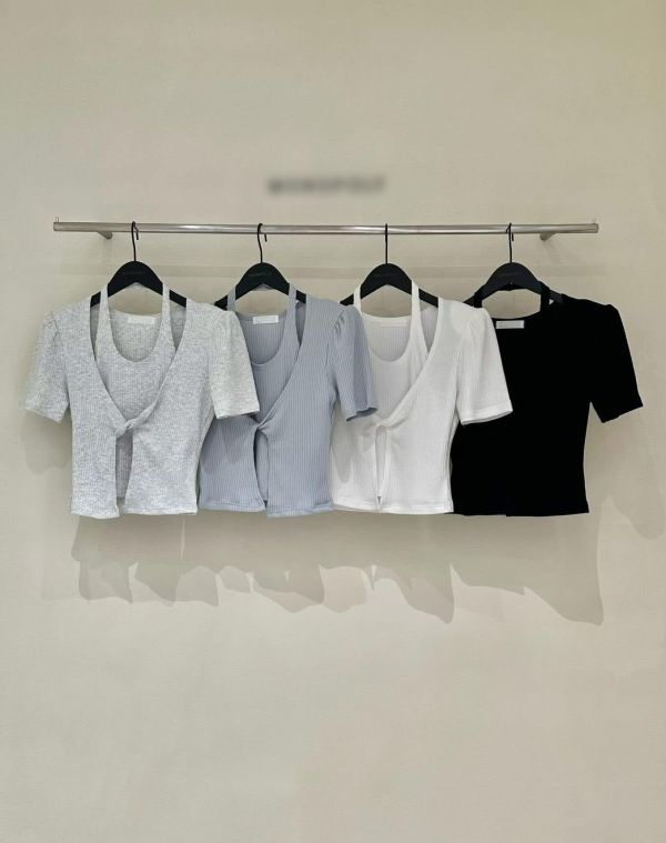 簡約溫柔層次感上衣(4色) 