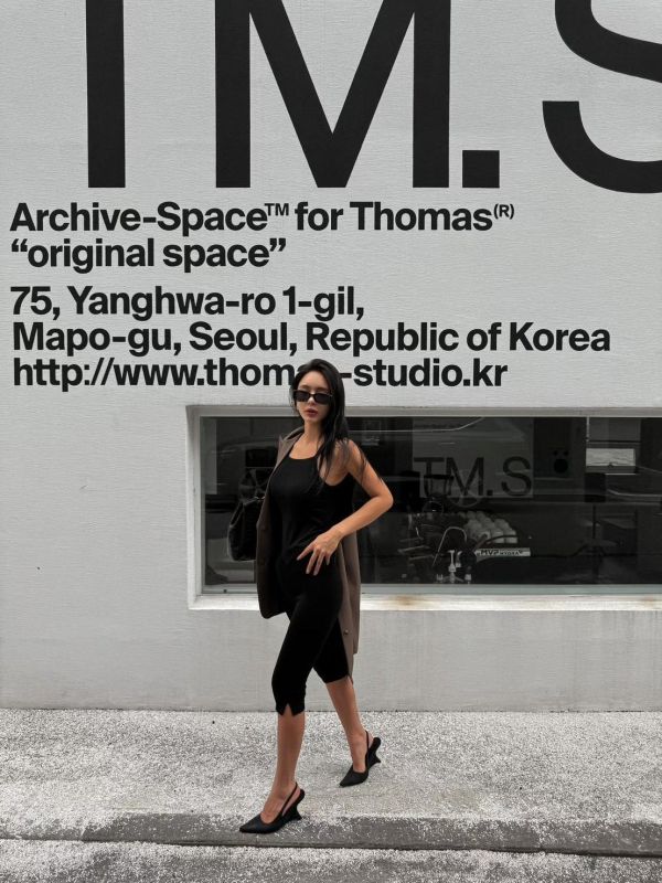 修身開衩內搭褲(4色) 