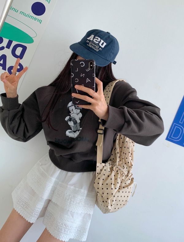 一件就能好看出門Mickey踢(4色) 