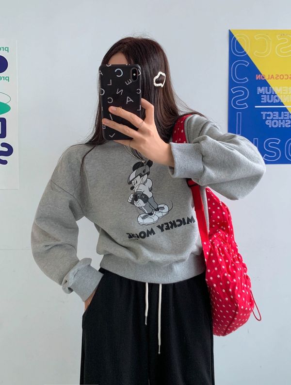 一件就能好看出門Mickey踢(4色) 