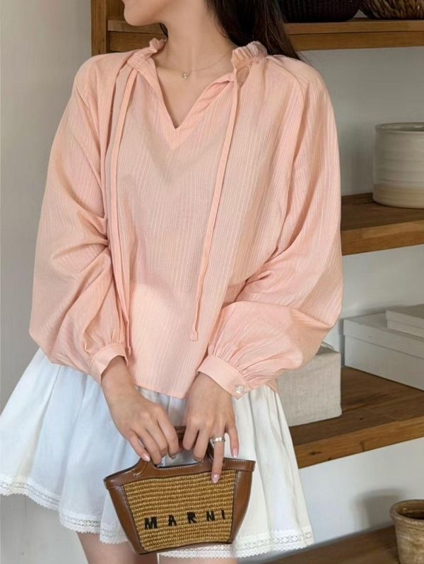 仙氣飄飄-柔美上衣(2色) 