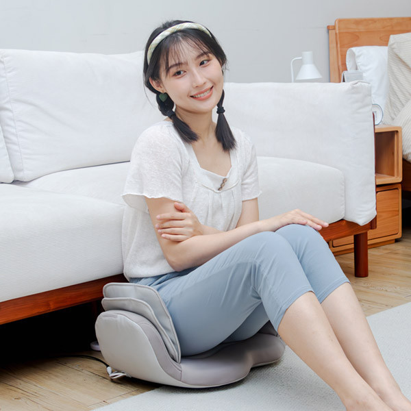 【3ZeBra】塑臀墊｜氣壓熱敷按摩坐墊 