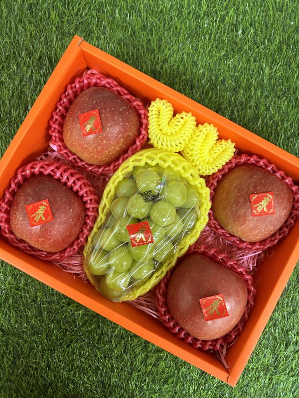 <禮盒專區>S021韓國麝香蜜富士禮盒 