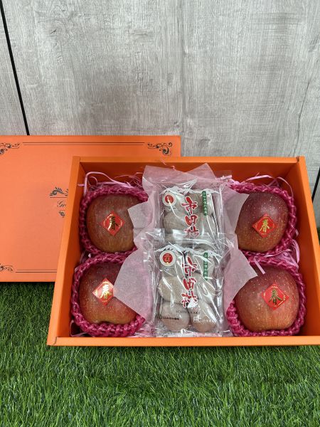 <年節禮盒>S049市田柿蘋果禮 