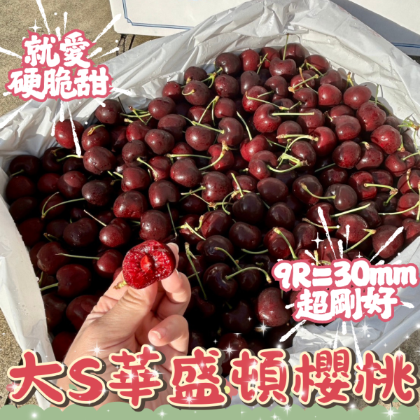 9R華盛頓【大S】空運櫻桃 