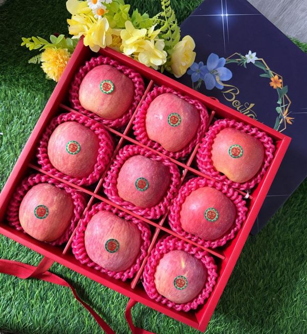 <端午佳節禮盒>青森CA蜜富士蘋果九宮格禮盒 