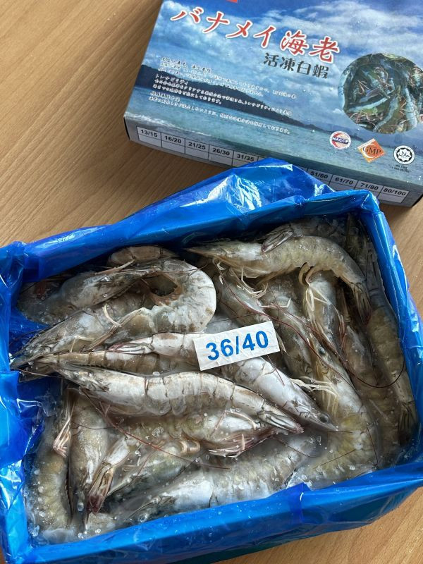 <當日配送>嚴選海老白蝦(36/40) 