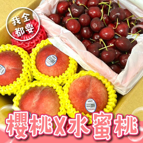 U009-櫻桃X水蜜桃雙拼 