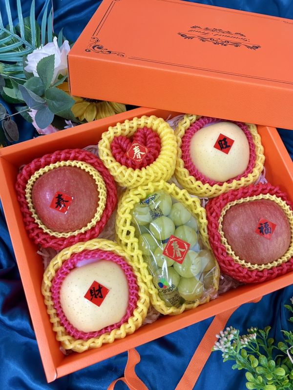 <精緻禮盒>S021麝香蘋果禮盒 