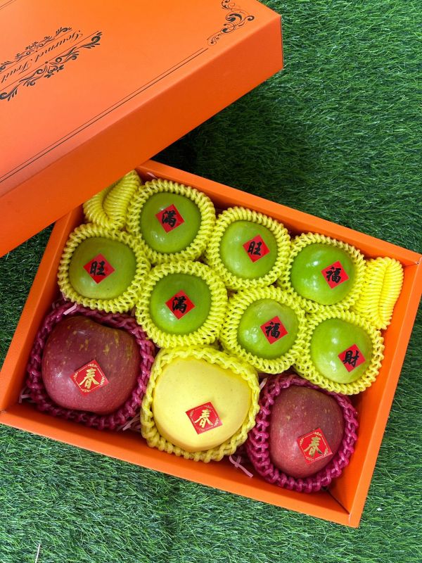 <精緻禮盒>S054蘋香棗甜 年年如意 