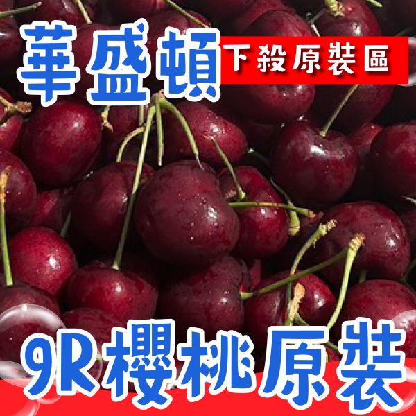 9R華盛頓櫻桃【原裝下殺賣場】 