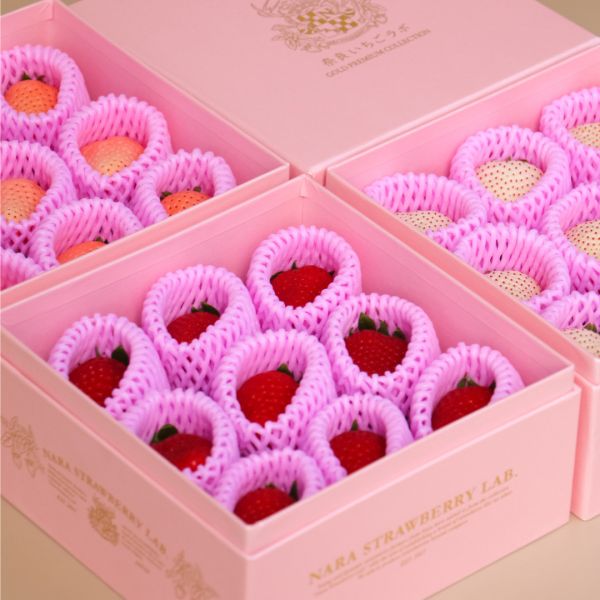 奈良縣 頂級天皇三色草莓 