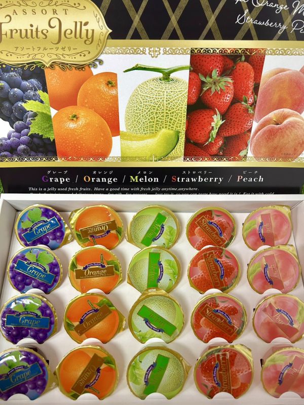 <精緻禮盒>日本AS綜合水果果凍 