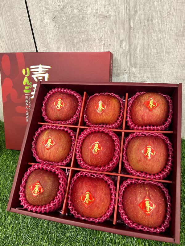 <精緻禮盒>蜜富士蘋果九宮格禮盒 