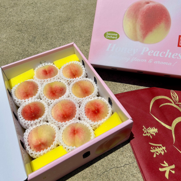 壽康水蜜桃禮盒(大果規格) 