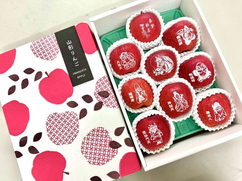 <年節禮盒>S045日本馬年吉祥蜜富士蘋果禮盒 