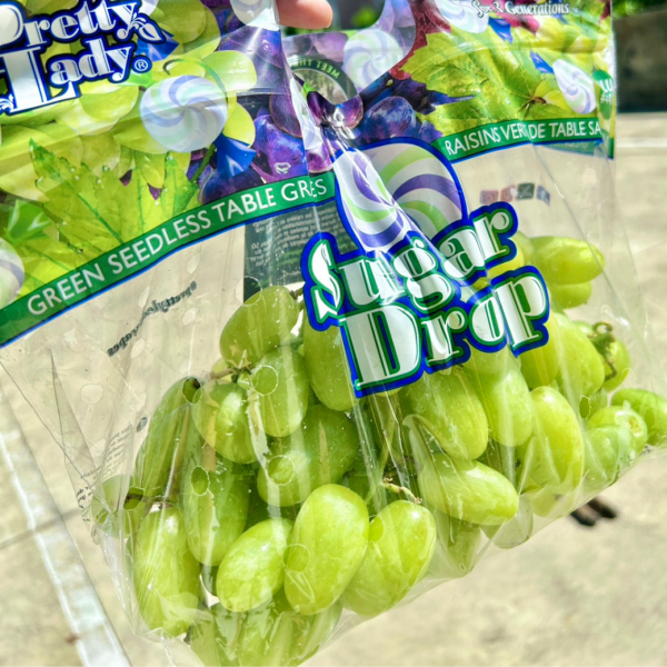 【限定優惠】<當日配送>女王頭美國糖水葡萄 超甜綠無籽葡萄!祕魯秋脆!