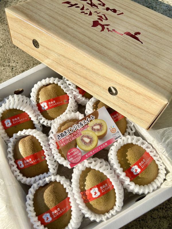 <年節禮盒>S032日本香川紅心奇異果9玉 