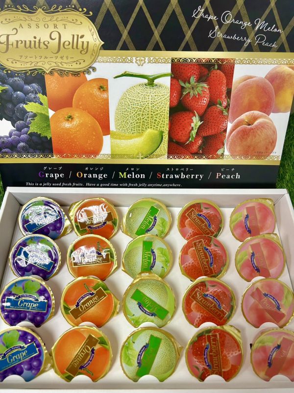 <精緻禮盒>日本AS綜合水果果凍 
