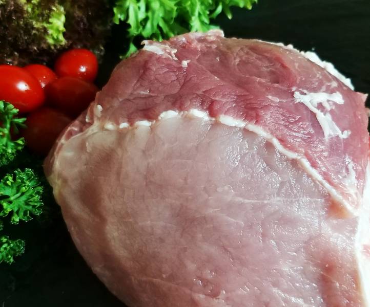 溫體黑毛豬~里肌肉片 約600克±10% 
