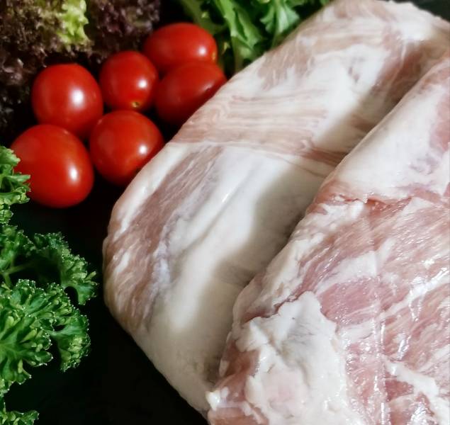 溫體黑毛豬~松阪肉塊 約300克±10% 