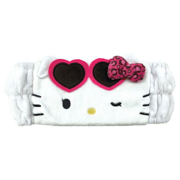 ts-fa kitty豹紋墨鏡洗臉髮帶 