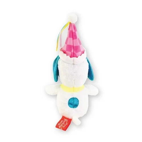 史努比生日藍耳玩偶 